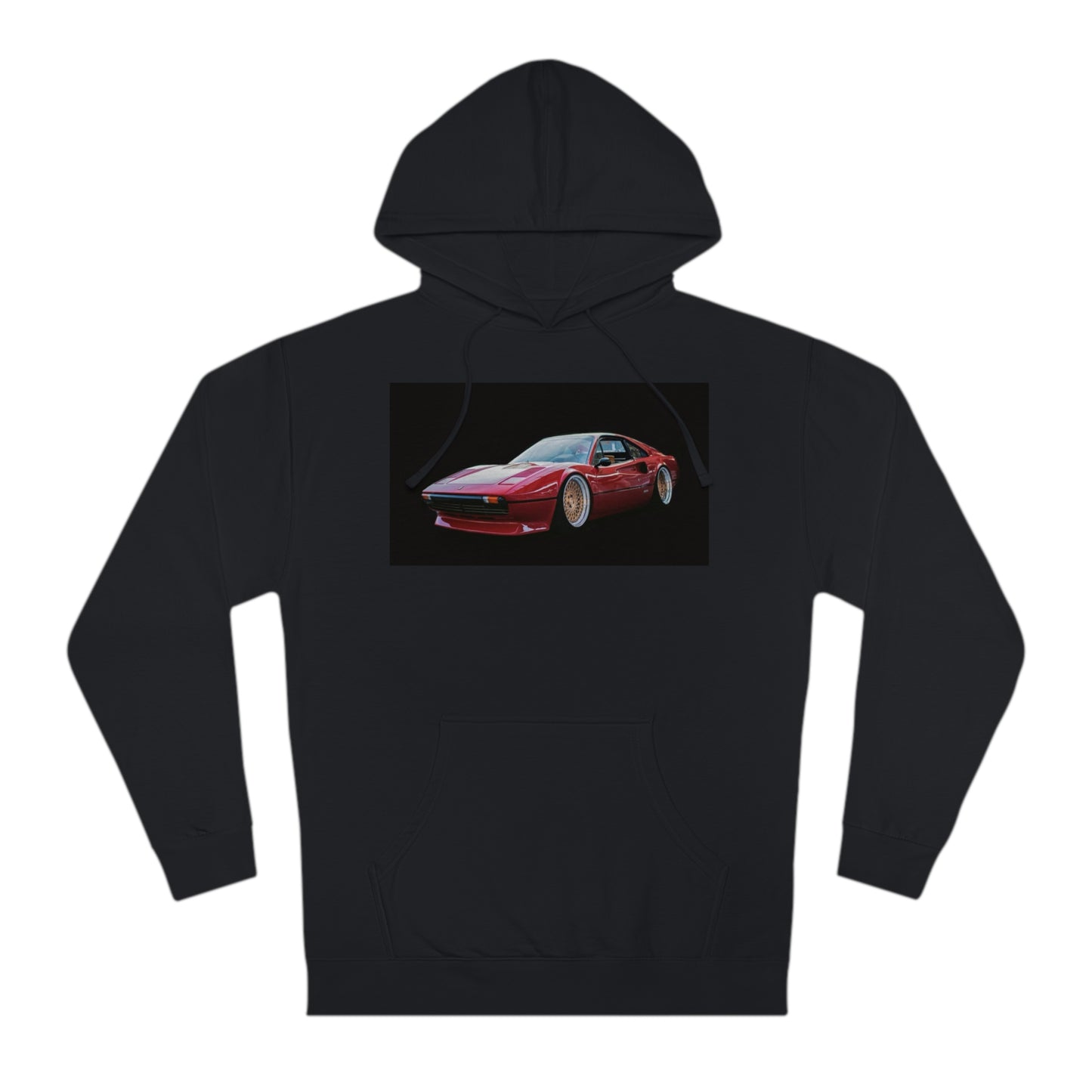 Classic Red Sports Car Hoodie